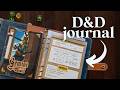 My New D D Character Journal Is Full Of Secrets
