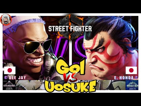 SF6 UOSUKE (DEE JAY) VS CAG l GO1 (HONDA) - STREET FIGHTER 6 -