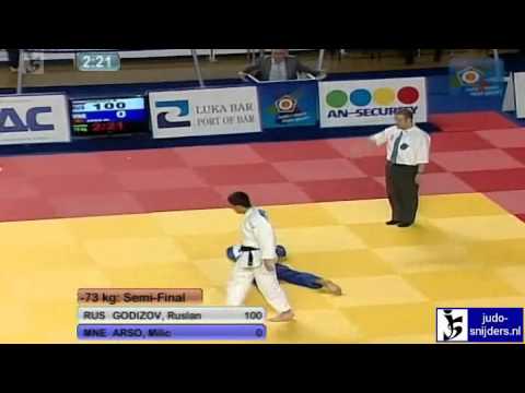 Ruslan Godizov (RUS) - Milic Arso (MNE) [-73kg] semi-final
