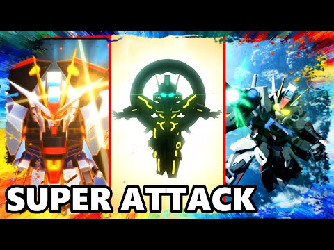 SD Gundam G Generation Cross Rays All SPECIAL ATTACK Super High Tension Skill