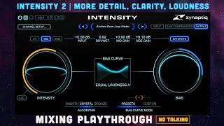 Video thumbnail for Mixing with Zynaptiq Intensity 2 - Is this new plug-in a gamechanger? || Usage & Sound (no talking) by Colorful Tones Studio