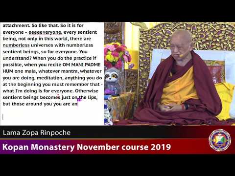 20191209 0900 LZR Kopan   What is I and by not understanding that we have to continually suffer TRAN