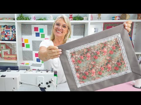 Como fazer um JOGO AMERICANO super RÁPIDO E FÁCIL | Dica de Sexta