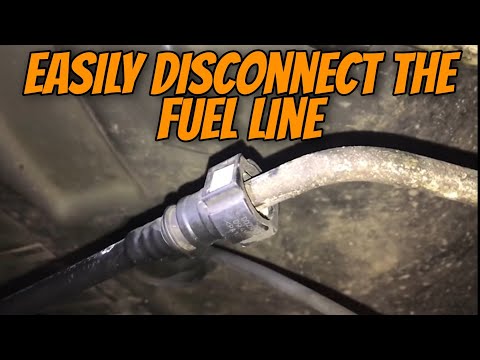 Chevy GM fuel line disconnect
