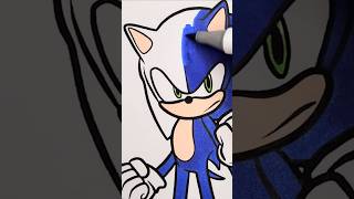 SONIC The HEDGEHOG Coloring Pages #sonic #sonicthehedgehog #coloring #markers #art #coloringpages