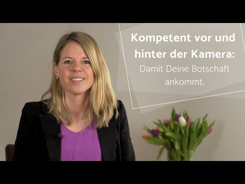 Trailer online Kurs: Kompetent vor und hinter der Kamera: Damit Deine Botschaft ankommt.