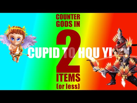 Smite: How to counter all gods in 2 items or less: C-H: Cupid - Hou Yi