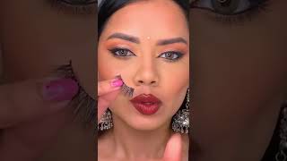 Download lagu How to apply false eyelashes ? 😍💕 #makeupforbeginners #makeupshorts #shorts mp3