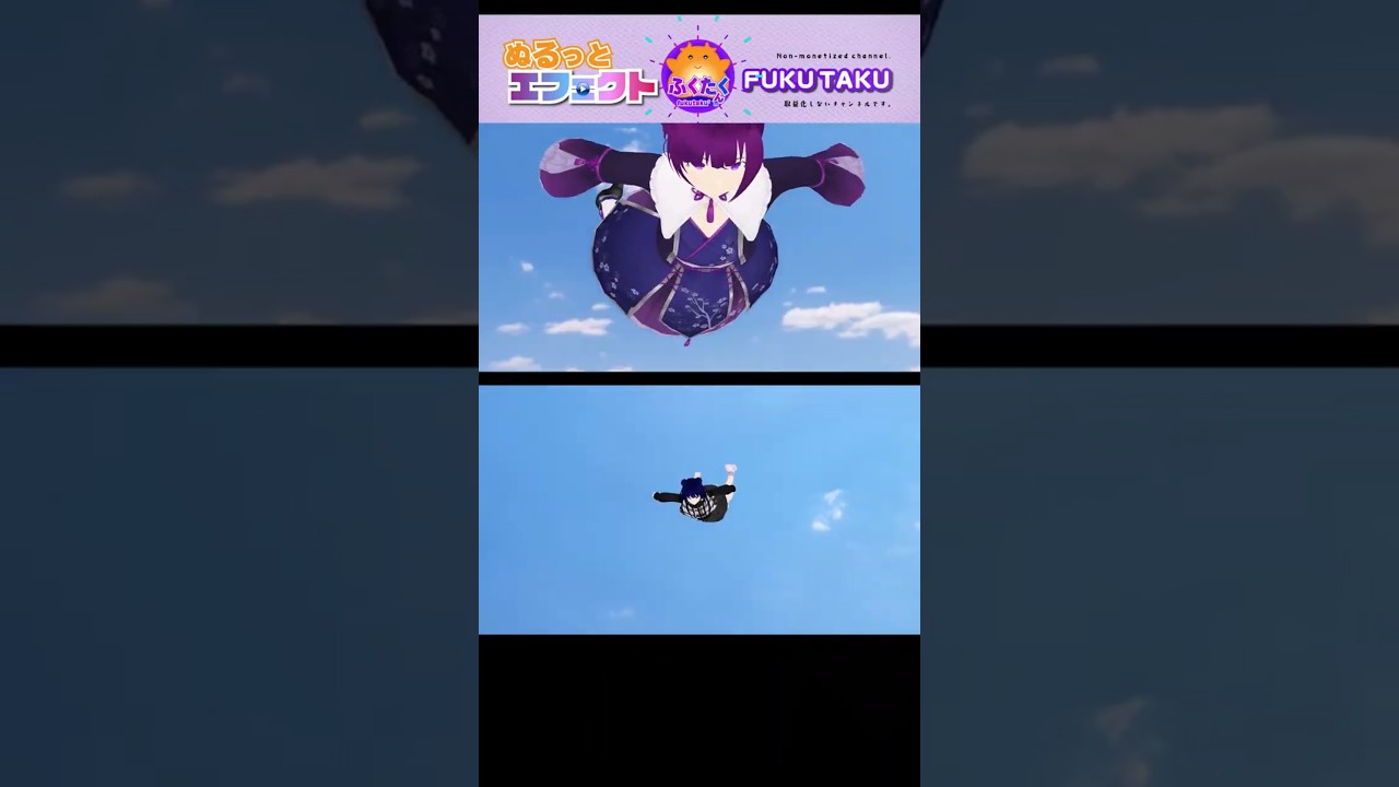 HENSHIN DIVE Team fukutaku from Japan #iclone8 #filmora #aftereffects #anime #shorts