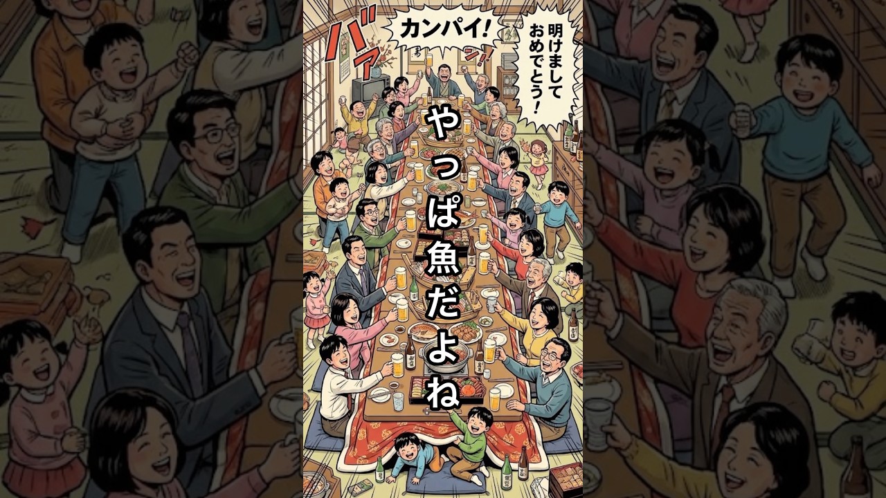 【正月あるある】サカナ高いけど・・日本の正月はやっぱりサカナだよね