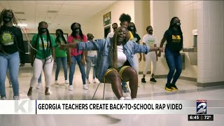 Georgia teachers create viral back-to-school rap video