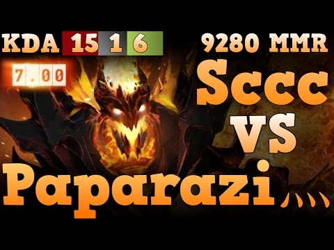 Paparazi vs Sccc.  Paparazi Shadow Fiend 9280 mmr full game.