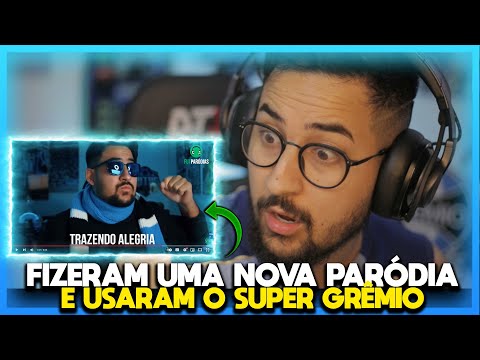 PARÓDIA NOVA com SUPER GRÊMIO no FUTPARÓDIAS | REACT HAT TRICK DO HAALAND PARÓDIA NO LIE - SEAN PAUL