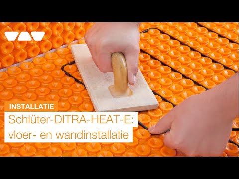 Schluter Ditra-Heat-E-Duo-S wand- en vloerverwarming WiFi - voor 4,4 m2