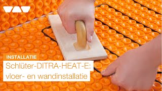 Schluter Ditra-Heat-E-Duo-S wand- en vloerverwarming WiFi - voor 1,1 m2