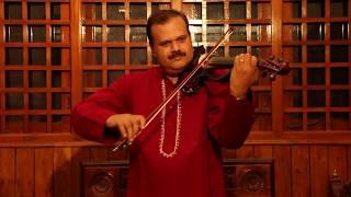 Jobi Mathew Vempala on Violin  Tamil song  Ammayen