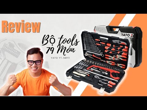 Набор инструментов YATO 79 предметов, квадрат 1/2 (YT-38911) Набор инструментов YATO 79 предметов, квадрат 1/2 (YT-38911)