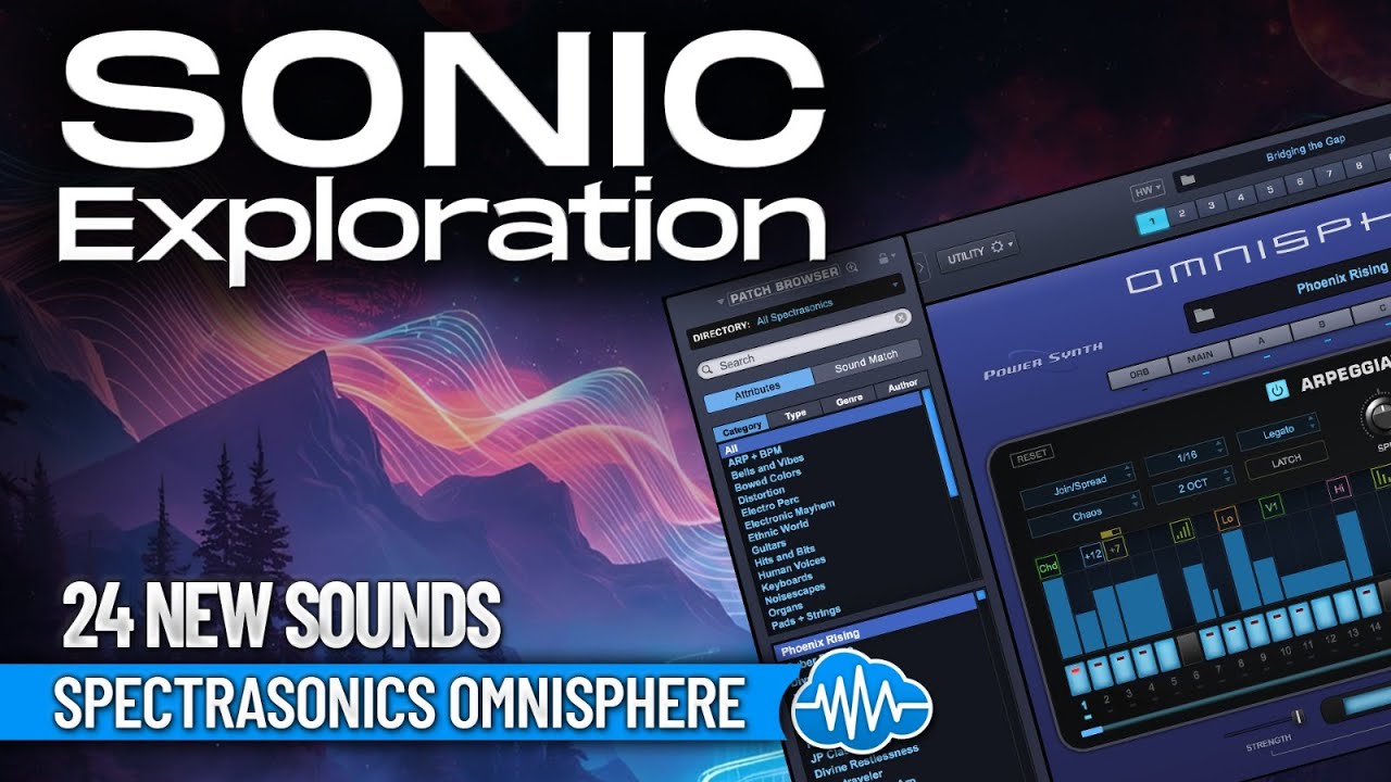 KLL011 - Sonic Exploration V1 - Spectrasonics Omnisphere 3 ( 24 presets ) - Video Preview 1