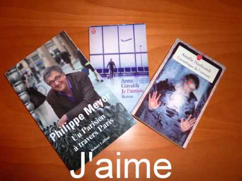 Easy french J'aime/je n'aime pas