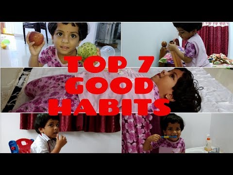 Top 7 Good Habits for Kids in the Morning || List of Healthy Habits for Successful Life