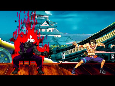 SHIN ONI vs PORTGAS ACE (One Piece) - Must See Amazing ULTIMATE Fights!