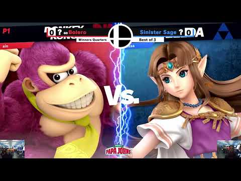 TTGO #143 Winners Quarters - Sinister Sage (Donkey Kong) vs Bolero (Zelda) SSBU Smash Ultimate