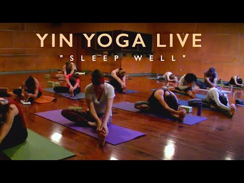 85min. Yin Yoga LIVE "Sleep Well" with Travis