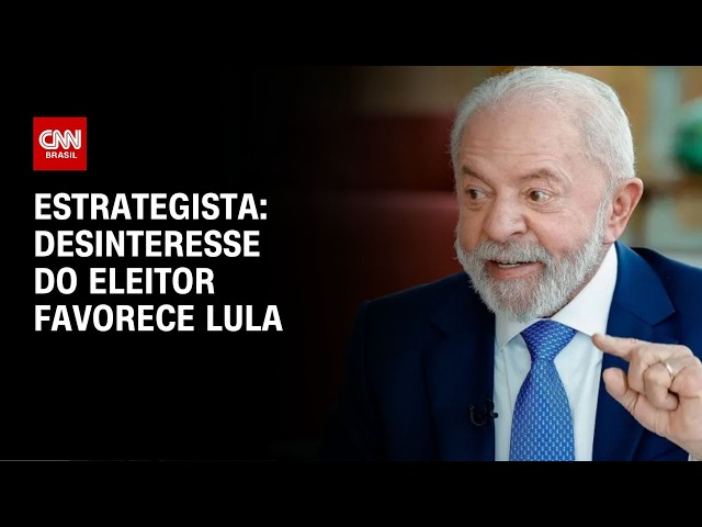 Desinteresse de eleitores favorece Lula, afirma estrategista de campanha | CNN 360º