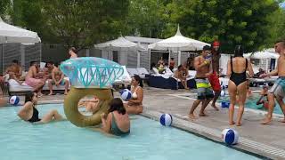Nautilus Hotel pool party, South Beach Miami, FL