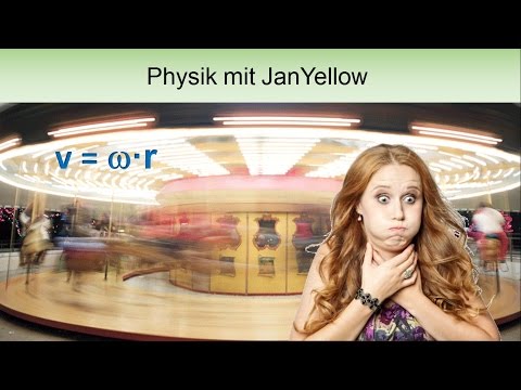 Was ist die Winkelgeschwindigkeit? Wo tritt sie auf? Wie berechnet man sie?