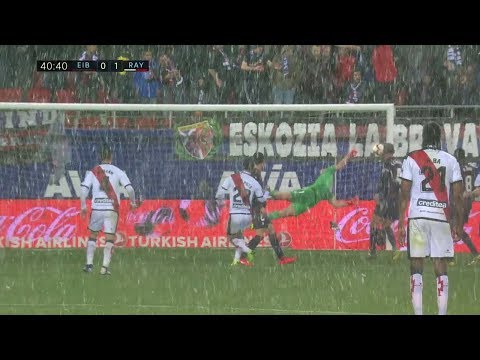 Golazo de Pozo en el SD Eibar 2 - Rayo Vallecano 1 |  Audio: Lluis Izquierdo |18-19