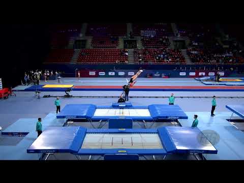 SCHURING Romana (NED) W - 2022 Trampoline Worlds, Sofia (BUL) - Q Trampoline Exercise 1