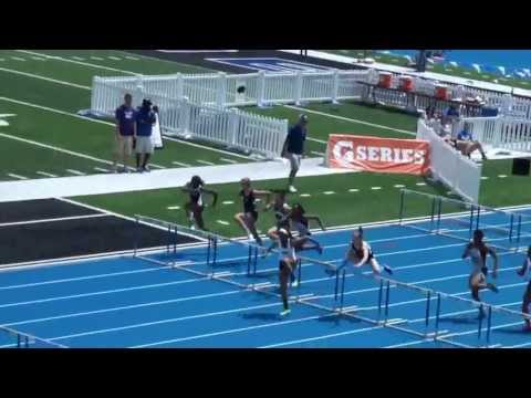 IHSA 2013 3A Girls 100H Finals