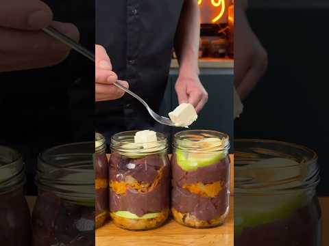 Как вкусно приготовить говяжью печень в банке #печень #рецепты#еда