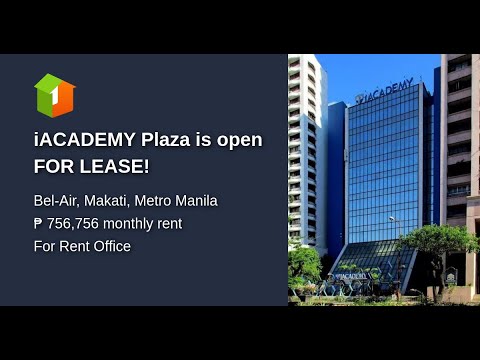 iACADEMY Plaza is open FOR LEASE!