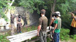 preview picture of video 'Paintball Grenade Attempt'