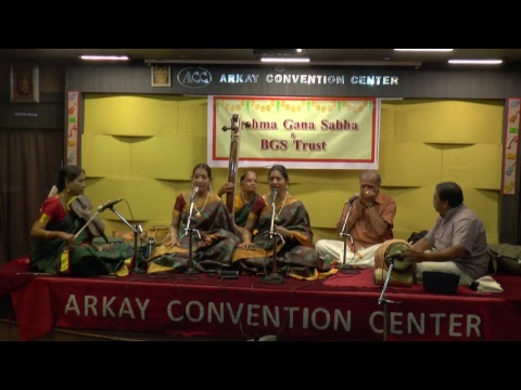 Brahma Gana Sabha(regd) & BGS Trust - Mambalam Sisters Vocal