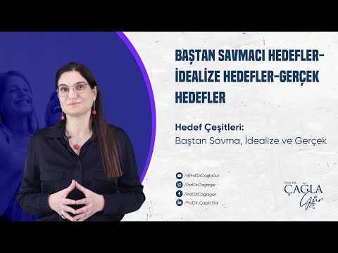 Baştan savmacı hedefler- idealize hedefler-gerçek hedefler
