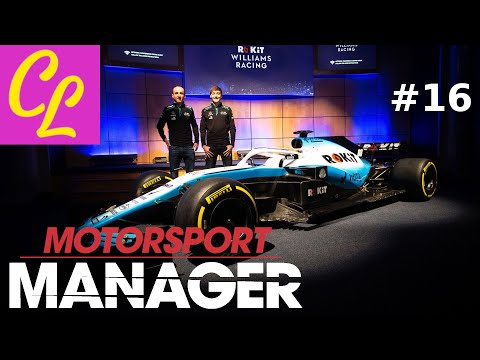 Motorsport Manager - F1 2019 Mod - From Grove To Glory - A Williams Story - Ep 16 - SINGAPORE SWING
