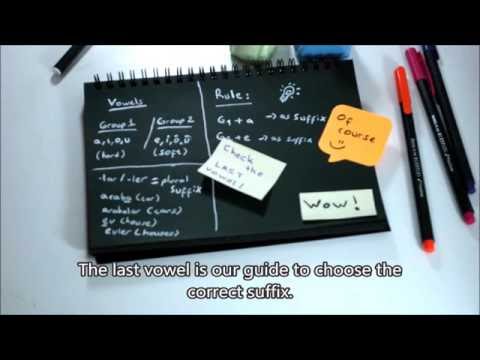 Ders 9: The 2-way vowel harmony and Plural suffix in Turkish