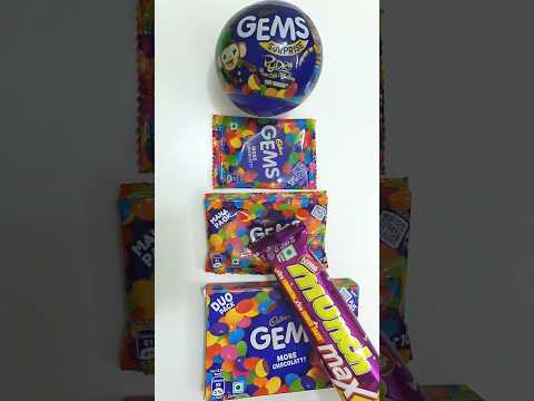 Cadbury GEMS Chocolate | Cadbury Gems surprise Ball || Cadbury Gems || Munch Chocolate || #Abcd 6