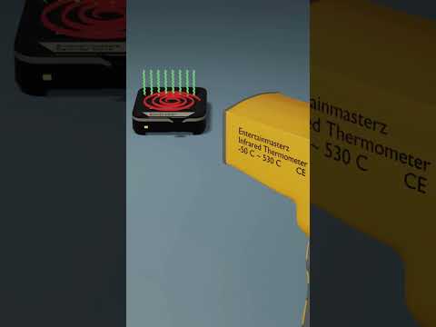 How does a Infrared Thermometer work ???.  #didyouknowscience #howdoesitwork