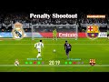 Real Madrid vs Barcelona - Penalty Shootout 2024 | El Clasico La Liga 2023-24 | Vinicius vs Raphinha