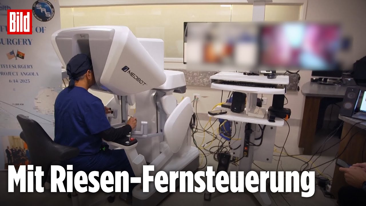 Arzt operiert Patienten aus 11.000 Kilometern Entfernung
