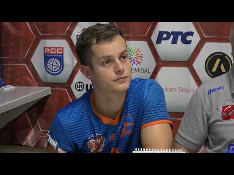 ARKUS liga 11. kolo (M) / Kikinda Grindex - Partizan / Izjave aktera meča nakon utakmice