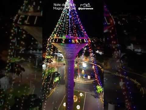 ILHA SOLTEIRA SP, PROJETO VISÃO AÉREA - NOITE MAGIA DO NATAL.