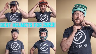 Reviewing 5 popular, high end MTB helmets for 2023