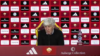 GASPERINI Conferenza pre gara Torino-Roma 17 gennaio 2025