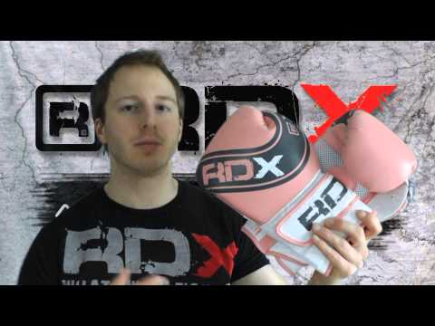 Authentic RDX Leather Ladies Pink Pro Gel Boxing Gloves Review