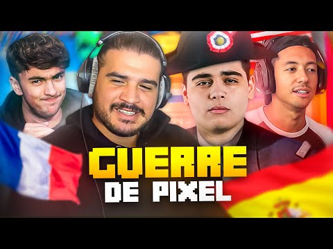 ON DEFEND LA FRANCE DANS UNE GUERRE DE PIXEL SUR REDDIT (ft. Kameto, Inoxtag, Locklear, Squeezie...)